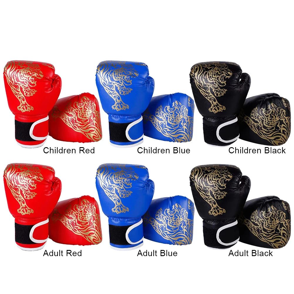 Boxing Gloves Breathable Sanda Boxing Gloves Comfortable Professional Boxing Gloves Punching Training Gloves for Children Adults - silverfoxgoods